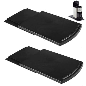 HauSun Handy Sliding tray Sliding Tray Mat for Coffee Maker,Kitchen Appliance Moving Caddy,Countertop Stoage for Air Fryer, Blender, Stand Mixer,Food Processors,1 set