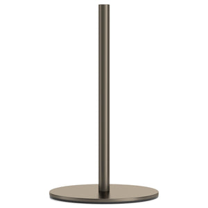 Silver Paper Towel Holder Free-Standing, Premium Stainless Steel Paper Rolls Organizer, Classic Fashion Kitchen Roll Dispenser