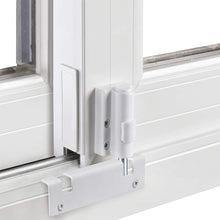 Load image into Gallery viewer, HauSun Patio Sliding Door Security Foot Lock Kick Lock, Fits on Top Rail-Childproof patio Door guardian-or Bottom Rail-Foot Operated-Keep Your Family Safe and Secure(1 Pack,White)