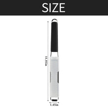 Load image into Gallery viewer, Lemon Zester Grater Three-piece Suit - Heavy Duty Kitchen Tool for Parmesan Cheese, Ginger, Garlic, Nutmeg, Chocolate, Vegetables，Fruits，Stainless Steel Grater Dishwasher Safe Black