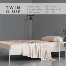 Load image into Gallery viewer, Secura Queen Bed Sheet Set, 4pcs Bedding Sheets &amp; Pillowcases, Soft Microfiber 1800 Thread Count 16&quot; Deep Pocket Luxury Bed Sheets - Hypoallergenic, Wrinkle &amp; Fade Resistant (Black)