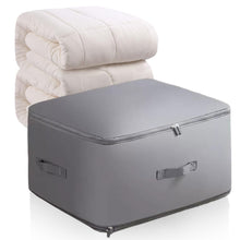 Load image into Gallery viewer, Ultra Space Saving Self Compression Organizer, 2024 New Heavy Duty Storage Travel Packing Storage Tote, Premium Moving Bags Space Bags with Handles for Clothes Blankets Bed Quilt (Gray, X-Large)