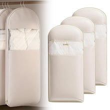 Load image into Gallery viewer, Space Saving Hanging Garment Bag with Self Compression Zipper, 2025 New Lightweight Clothes Dust Cover Storage Bag, Multifunctional Wardrobe Organizer for Travelers (Transparent, Small)