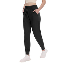 Load image into Gallery viewer, TNNZEET Women's Joggers with Pockets - High Waisted Sweatpants Tapered Leg Drawstring Lightweight Athletic Pants