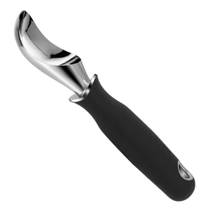 Beneno Heavy Duty Ice Cream Scoop - Upgraded Anti-Fracture Design, Comfortable Grip Long Handle, Effortless Scooping & Dishwasher Safe, Black