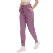 Load image into Gallery viewer, TNNZEET Women's Joggers with Pockets - High Waisted Sweatpants Tapered Leg Drawstring Lightweight Athletic Pants