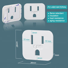 Load image into Gallery viewer, Safety Outlet Covers Baby Proofing, 20 Pack 2023 Upgraded Ultra-Thin Adhesive Baby Safety Outlet Plug Covers for Electrical Outlets, Wall Socket Covers Outlet Plugs Protectors (White, 3 Prong)