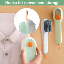 Load image into Gallery viewer, 2 in 1 Multifunction Cleaning Brush, 2024 Upgrade Multifunctional Liquid Shoe Brush Soft Fur Cleaning Brush, Premium Laundry Brush Liquid Brush with Liquid Box for Washing Clothes Shoes (White)