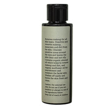 Load image into Gallery viewer, Organic Makeup Remover, Almond Oil Based Eye and Facial Cosmetic Cleanser, Made in Israel, 3.6 Fl Oz