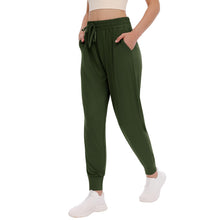 Load image into Gallery viewer, TNNZEET Women's Joggers with Pockets - High Waisted Sweatpants Tapered Leg Drawstring Lightweight Athletic Pants