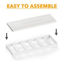 Load image into Gallery viewer, SpaceAid DryingNeat Instant Dry Sink Caddy Organizers, Kitchen Sponge Soap Holder Dispenser, Countertop Fast Drying Counter Tray Rack (Bamboo, Gray)