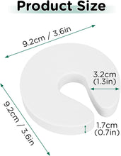 Load image into Gallery viewer, Pack of 6 Door Finger Pinch Guards, Child Proof Door Slam Stopper, Prevents Fingers Injuries, Baby and Pets from Getting Locked in Room,Fits Any Doors Size
