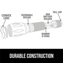 Load image into Gallery viewer, Powerful LED Tactical Flashlight, 750 FT High Lumens 5 Adjustable Modes, Water Resistant, Ultra Bright Zoom Flashlights, Small Mini Flash Light, Camping, Night Dog Walking, Turquoise