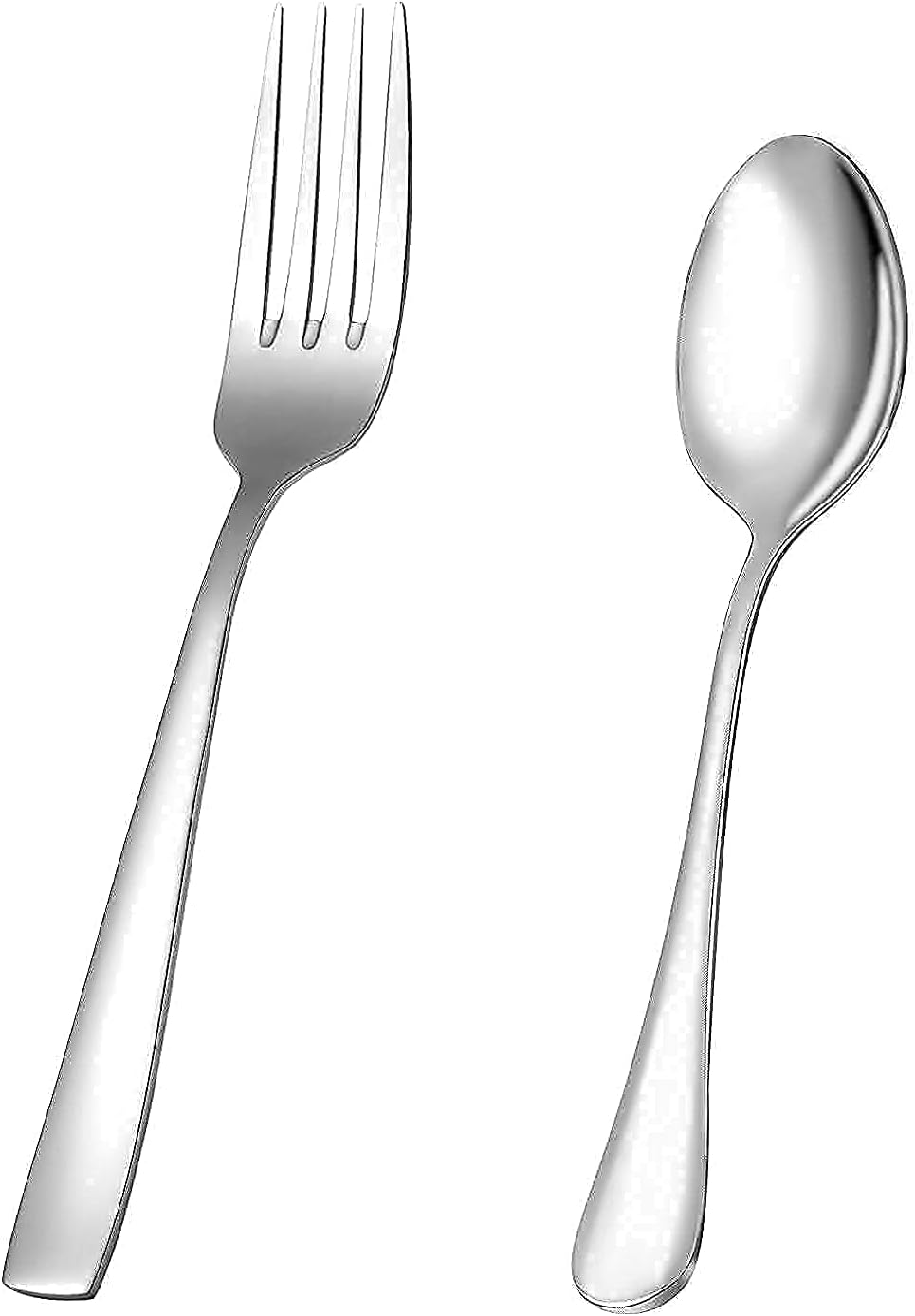 Dinner Forks and Teaspoons Bundle,16 Pcs 8
