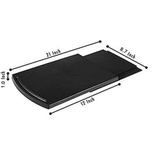 Load image into Gallery viewer, HauSun Handy Sliding tray Sliding Tray Mat for Coffee Maker,Kitchen Appliance Moving Caddy,Countertop Stoage for Air Fryer, Blender, Stand Mixer,Food Processors,1 set