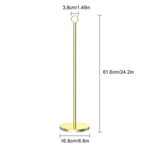 Toilet Paper Holder Stand(with Reserve Function), Free-Standing Spare Rolls Storage Holder, Stainless Steel