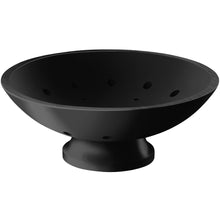 Load image into Gallery viewer, Bambüsi Fruit Bowl - 11&quot; Large Brown Wooden Pedestal Bowl for Kitchen Counter &amp; Dining Table Centerpiece, Premium Bamboo Wood Fruit Basket &amp; Banana Holder for Fresh Produce, Bread &amp; Home Decor