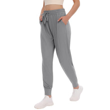 Load image into Gallery viewer, TNNZEET Women's Joggers with Pockets - High Waisted Sweatpants Tapered Leg Drawstring Lightweight Athletic Pants