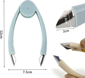 Multifunctional Pineapple Eye Remover, 2024 New Pineapple Corer and Slicer Pineapple Cutter, Premium Pineapple Peeler Quickly Cut and Remove Stems From Fruits Strawberry Stem Remover Tool (2)