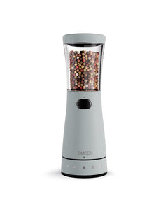 Electric Salt and Pepper Grinder, Stainless Steel Rechargeable Salt and Pepper Grinder Set with 4.5 oz Large Capacity, 1.8" Wide Mouth, Adjustable Coarseness, Ideal for Kitchen