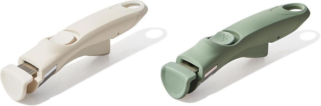 Redchef Removable Handle - Universal Pot Handle, Ideal Replacement for All Cookware (White Green)