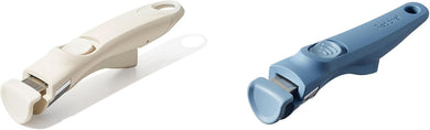 Redchef Universal Pot Handle - Detachable Handle Cookware Replacement, White with Blue Accents, Silicone, 1.18 inches* 7.4 inches