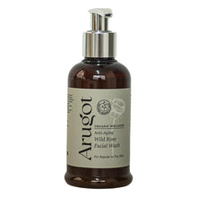 Load image into Gallery viewer, Organic Wild Rose Face Wash, Made in Israel | Anti-Aging Facial Cleanser for Age Spots, Dark Circles &amp; Fine Lines - 5.1 FL Oz / 150 Ml