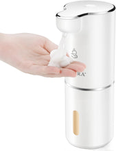 Load image into Gallery viewer, Secura Foaming Soap Dispenser, 10oz/300ml Touchless Automatic Soap Dispenser with Adjustable Volume Control, Rechargeable Hands Free Soap Dispenser for Kitchen, Bathroom White