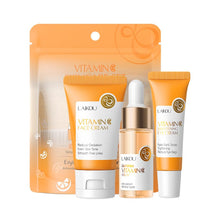 Load image into Gallery viewer, Skin Care Set Vitamin C Women Beauty Gift Sets Skin Care Kit with Cleanser, Toner, Serum, Eye Cream, Face Cream Travel Kit for Women Teen Girls Mom Daughter Birthday TSA-friendly Sizes 5pcs