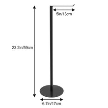 Load image into Gallery viewer, Toilet Paper Holder Stand and Dispenser for 4 Spare Rolls, Stainless Steel Free-Standing Toilet Tissue Paper Roll Storage Shelf