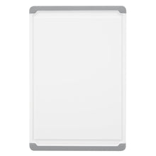 Load image into Gallery viewer, Large Cutting Boards for Kitchen - 18 x 12 Inch Plastic Dishwasher Safe Cutting Board with Deep Juice Groove - Non-Slip, Durable Carving Board for Vegetables, Fruits and Meats