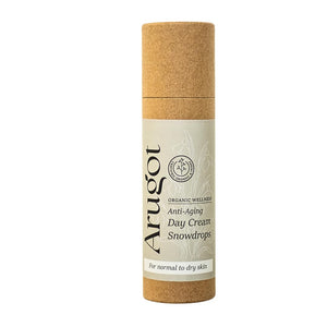 Snowdrops Organic Antiaging Day Cream, Made in Israel | Firms Skin, Boosts Collagen | Fight Wrinkles | No Parabens, 50ml