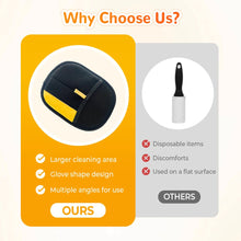 Load image into Gallery viewer, Pet Hair Removal Gloves, 2025 New Electrostatic Pet Hair Remover, Washable Reusable Cat Grooming Gloves for Bed Sheets Couch Clothes Carpet, Premium Pet Care Accessory for Cats and Dogs (1)
