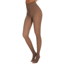 Load image into Gallery viewer, TNNZEET Fleece Lined Tights Women — Pantyhose Colorful Opaque Black Sheer Thermal Winter Warm Leggings Under Dress