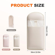 Load image into Gallery viewer, Space Saving Hanging Garment Bag with Self Compression Zipper, 2025 New Lightweight Clothes Dust Cover Storage Bag, Multifunctional Wardrobe Organizer for Travelers (Transparent, Small)