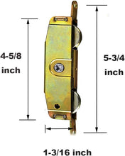 Load image into Gallery viewer, Heavy Duty Sliding Patio Door Roller Assembly 1-1/4 Inch Steel Ball Wheel Bearing, Side Adjustable,2 Pack