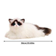 Load image into Gallery viewer, STROLA Realistic Lifelike Plush Cat Stuffed Animal – Soft Faux Fur K
