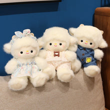 Load image into Gallery viewer, Cute Little Lamb Plush, Soft Stuffed Animal for Holiday Gift, Adorable