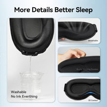 Load image into Gallery viewer, FACEMOON 3D Sleep Mask for Sleeping | 100% Blackout Eye Mask for Women