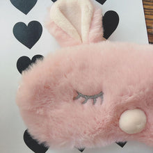 Load image into Gallery viewer, TINKER Cute Cartoon Animal Rabbit Sleeping Eye Mask, Soft Comfortable