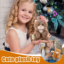 Load image into Gallery viewer, Breathing Plush Toy, Glowing Stuffed Animal (Black) - With Soothing Sl
