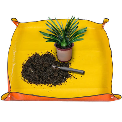 Foldable Plant Repotting Mat - Waterproof Indoor/Outdoor Gardening Mat - 26.8