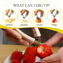 Load image into Gallery viewer, Multifunctional Pineapple Eye Remover, 2024 New Pineapple Corer and Slicer Pineapple Cutter, Premium Pineapple Peeler Quickly Cut and Remove Stems From Fruits Strawberry Stem Remover Tool (2)