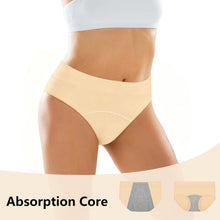 Load image into Gallery viewer, Leak Proof Underwear for Women Over 60 | High-Waisted Mid-Rise, Machine Washable, Resuable, Incontinence Panties, Light Fluid, Absorbent Layers