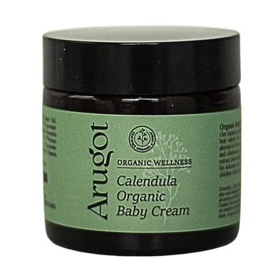 Organic Natural Calendula Baby Skin Care Nourishing Body Cream - Daily Moisturizer Sooth and Soften Skin - Baby Rich Moisturizer with Calendula