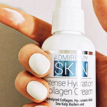 Load image into Gallery viewer, Admire My Skin Collagen Cream Moisturizer For Dry Skin - Hyaluronic Acid Cream - Non Comedogenic Hydrating Cream Eliminates Dull Dry Skin for That Healthy Youthful Glow 2oz