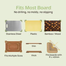 Load image into Gallery viewer, Silicone Non-Slip Feet for Cutting board, Preventing Cutting Injuries in the Kitchen Chopping Boards Feet for Kitchen Safe, Warm Gifts for Kitchen &amp; Home Protector (Brown)