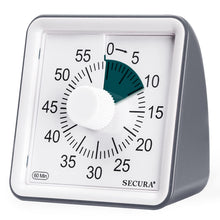 Load image into Gallery viewer, Secura 60-Minute Visual Timer, Classroom Timer, Countdown Timer for Kids and Adults, Time Management Tool for Teaching (Blue &amp; Blue)