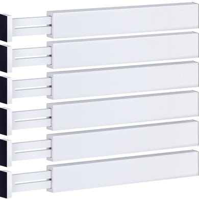 Large Kitchen Drawer Organizer - Expandable Bamboo Drawer Dividers (17