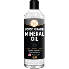 Load image into Gallery viewer, Food Grade Mineral Oil for Wood Cutting Board - Gallon (128oz) Countertops &amp; Butcher Block Oil Conditioner - Food Safe Mineral Oil for Bamboo, Teak, Utensils and Wood Surfaces by Bambüsi